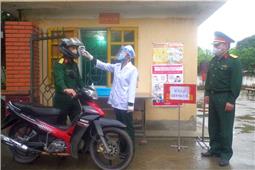 BCHQS huyện Chợ Mới (Bắc Kạn) tăng cường các biện pháp phòng, chống dịch Covid-19